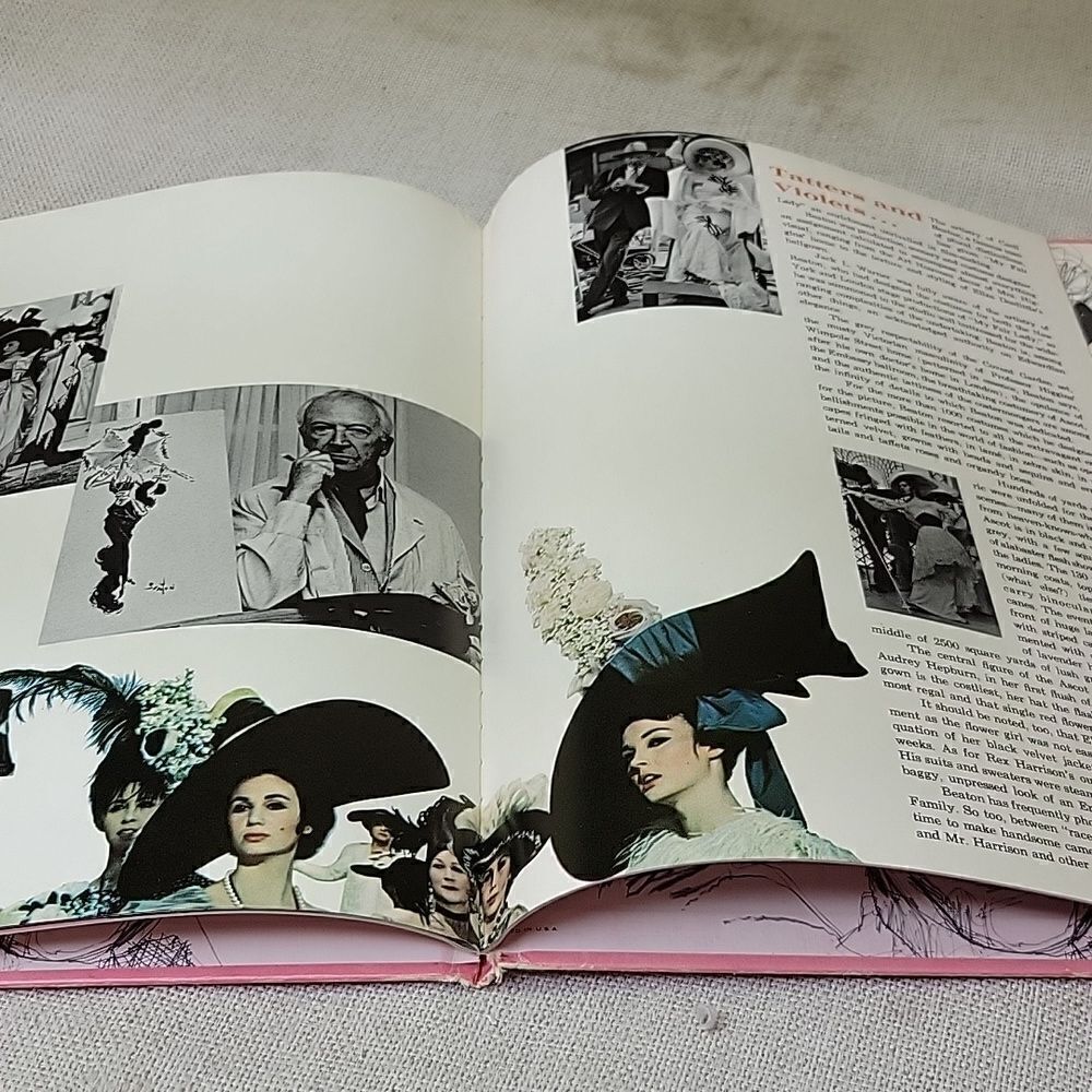 Vintage 1964 "My Fair Lady" WB Hardcover Book - Original plus vhs movies - Picture 11 of 12